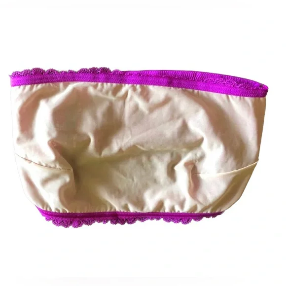 NWOT- Free People Camila Strapless Lace-Contrast Bandeau - Picture 13 of 16